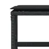 Gartenhocker mit Kissen 4 Stk. Schwarz 41x41x36 cm Poly Produktbild-Vorschau 8