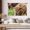 MuchoWow® Wandteppich Wandbehang Schottische Hochlandrind - Produktbild-Vorschau 2