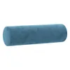 2-Sitzer-Sofa mit Zierkissen Blau 120 cm Samt Produktbild-Vorschau 4