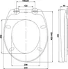 Dombach® Premium Toilettendeckel mit Absenkautomatik Produktbild-Vorschau 7