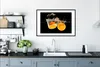 MuchoWow® Gerahmtes Poster Orange - Stillleben - Wasser - Produktbild-Vorschau 4