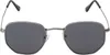 Uni Sonnenbrille Eckige Form 80er Modern Urlaub Sommer Produktbild-Vorschau 2