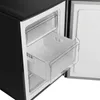 Interior view of a refrigerator or freezer, showing drawers. Produktbild-Vorschau