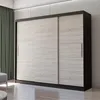 A modern sliding door wardrobe in a room setting. Produktbild-Vorschau