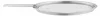 A silver frying pan with a lid, viewed from a side angle. Anteprima dell’immagine prodotto