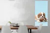 MuchoWow® Poster Zwei schläfrige Welpen 60x120 cm - Produktbild-Vorschau 2