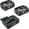 Kit de démarrage 18 V Bosch 2x PBA 18V 6.0Ah Batterie W-C Voir les images du produit 1