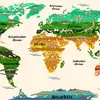 Muralo Fabelhafte Fototapete WELTKARTE Dinosaurier Produktbild-Vorschau 6