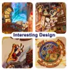 3D puzzle, knižná medzera Magical Library, drevo, Náhľad obrázku produktu 3