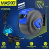 MASKO® Automatik Kabeltrommel Verlängerungskabel mit 3-Fach Produktbild-Vorschau 7