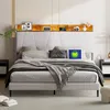 Letto imbottito Fortuna-Lai 140x200 cm letto matrimoniale Anteprima dell’immagine prodotto 3