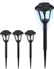 Relaxdays Solarlampen 4er Set, LED Solarlicht mit Erdspieß, Produktbild-Vorschau 1