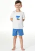 Pyjama pour garçon Schiesser Nightwear bleu atlantique - Voir les images du produit 3