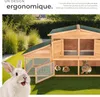 Cage XXL pour petits animaux à deux niveaux avec zone de Voir les images du produit 3