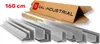 GAL-INDUSTRIAL | Kątownik aluminiowy - 20x20x2mm – 160cm - Podgląd zdjęcia produktu 1