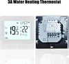 A digital thermostat shown from the front and back, with its display and wiring terminals visible. Náhled obrázku produktu