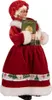 Clayre & Eef Weihnachtsdekorationsfigur 14x10x28 cm Rot Produktbild-Vorschau 2