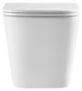 SAT B-Way Wand-WC Softclose-Sitz eckig spülrandlos Produktbild-Vorschau 4