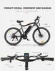 Diagram showing the components of an electric bicycle, with labels pointing to different parts. Produktbild-Vorschau