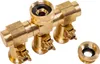 UPP Wasserverteiler 3 Wege für 1/2" + 3/4"/ Wasserhahn- & Produktbild-Vorschau 3