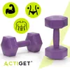 ACTIGET Kurzhantel Set 2×2 kg – Hanteln für Frauen & Produktbild-Vorschau 4