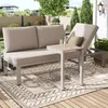 Merax Gartenmöbel-Set 3-Sitzer mit verstellbar 5-stufig, Produktbild-Vorschau 1