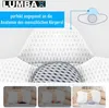 LUMBAX 3D bedrový vankúš Vankúš na chrbát Spáči na chrbte a Náhľad obrázku produktu 5