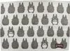 Mon voisin Totoro Set de table Big Totoro Silhouette Voir les images du produit 1
