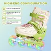 Inliner Skates für Kinder, Verstellbare 5 Größen Inline Produktbild-Vorschau 3