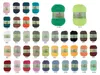 10 x 50g Strickgarn Johanka Strick-Wolle Handstrickgarn Klassikgarn Sommergarn Farbpalette Produktbild-Vorschau