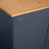 vidaXL Armadio a 3 ante Hill grey 127x50x170 cm in legno di Anteprima dell’immagine prodotto 14