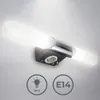 LED nástěnná lampa Zrcadlové světlo Koupelna Kovové sklo Náhled obrázku produktu 1