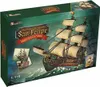 The image shows the front of a product box for a 3D puzzle of a ship. Náhled obrázku produktu