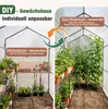 Sekey Gewächshaus Begehbares Foliengewächshaus mit 8 Produktbild-Vorschau 3