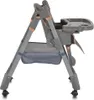 A side view of a folded baby high chair. Náhled obrázku produktu