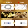 3x2M 200LEDs LED Lichterkette Lichtervorhang Warmweiß mit 8 Produktbild-Vorschau 2