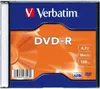 Verbatim DVD-R Matt Silver, DVD-R, Slimcase, 4,7 GB Produktbild-Vorschau 1