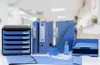 EXACOMPTA Ringbuch Clean'Safe 2-Ringe DIN A4 blau Produktbild-Vorschau 2