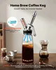 VEVOR Nitro-Cold-Brew-Kaffeemaschine 0,5 L Edelstahl Produktbild-Vorschau 4