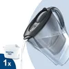 Marella Graphit-Filterkrug – 2,4 l, davon 1,4 l gefiltertes Produktbild-Vorschau 3