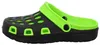 Badeschuhe Clog KL1860-BKGR aus EVA, Schwarz, leicht und Produktbild-Vorschau 2