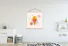 MuchoWow® Textilposter Eiscreme - Pastell - Sommer 120x120 Produktbild-Vorschau 2