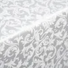 Weiße jacquardgewebte Tischdecke mit Prägung 140 × 240 cm – Produktbild-Vorschau 4