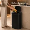 Five Stars® Mülleimer mit Sensor - 60 Liter - Edelstahl - Produktbild-Vorschau 2