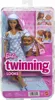 A Barbie doll and dog set in its retail packaging, featuring matching polka dot outfits. Podgląd zdjęcia produktu