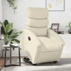 vidaXL Relaxsessel mit Aufstehhilfe Elektrisch Creme Produktbild-Vorschau 2