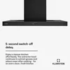 KlarsteinAeroClean digestoř, 649,9 m³/h, 4 úrovně, EEK A++, Náhled obrázku produktu 5