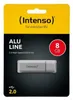 Intenso USB 2.0 stick, 8GB, Alu Line, zilver Productafbeelding-voorbeeld 8