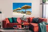 MuchoWow® Poster Strandkorb - Strand - Sonnenschirm - Meer Produktbild-Vorschau 2
