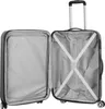 An open suitcase with its interior visible. Produktbild-Vorschau
